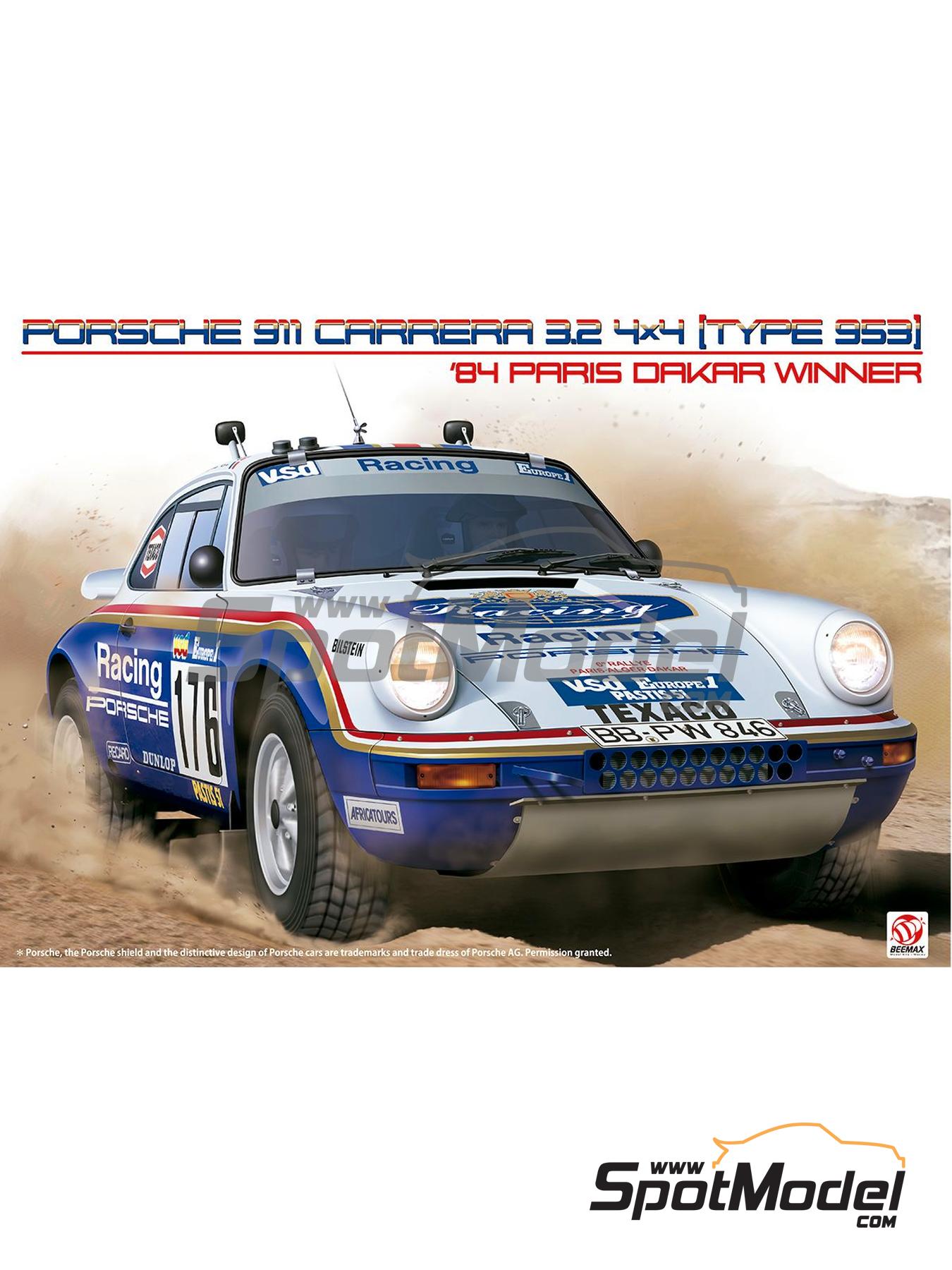 自動車 BEEMAX 1/24 Porsche 911 Carrera 3.2 Beemax Model Kits BX24038: Car scale model kit 1/24 scale